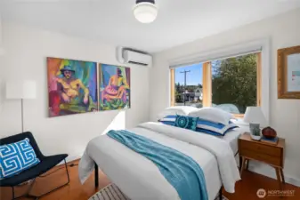 Third bedroom on the upper level