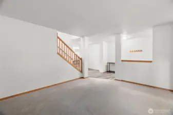 Lots of room in the front living room.