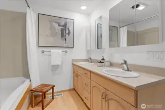 Double Vanity Primary Bath