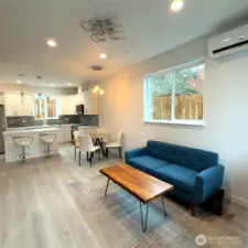 Open Floor Plan from the front door