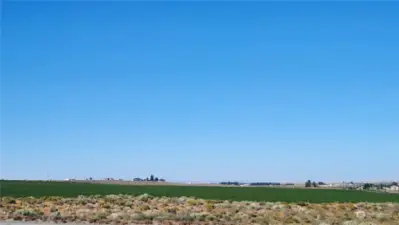 From the property looking to the West. Farmland as far as you can see