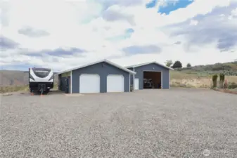 2 large outbuildings