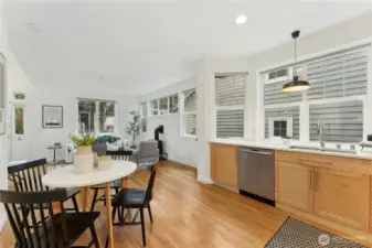 Terrific open-concept floor plan. This home has a recently installed heat pump system for heating and cooling on both levels.