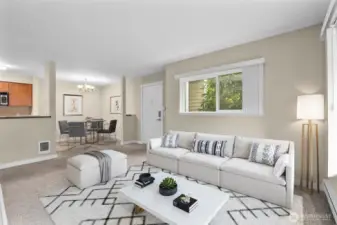Living Room - Virtual Staging
