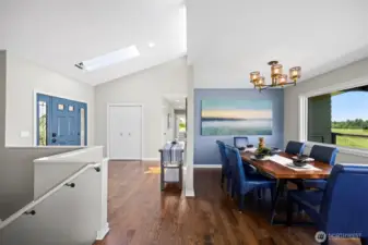Entry Area and Dining Area