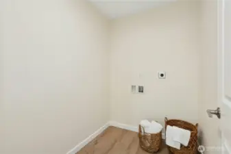upstairs laundry room
