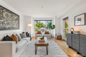Spacious Living Room