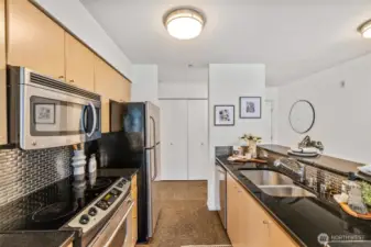 Kitchen with Stainless Steel Appliances