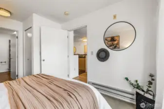 Dual Closets in Bedroom Suite