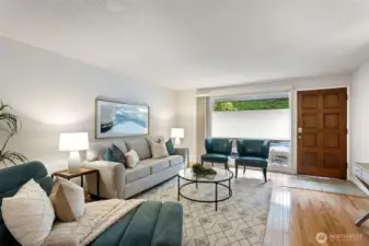 Large window for natural light