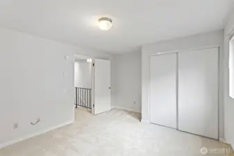 Large closet in second bedroom