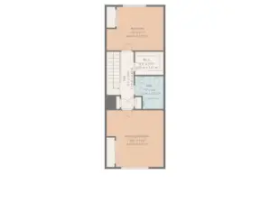 Floor plan, top floor