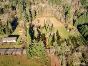 Aerial View Looking North