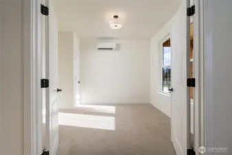 Main level den/office - Pics are of a different 2389 Kyler plan home. Features and colors may differ.