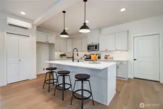 Kitchen - Pics are of a different 2389 Kyler plan home. Features and colors may differ.