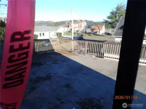 Fooftop Deck Railing needs replaced