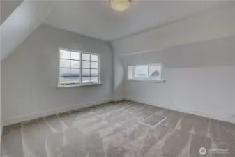 Washington and Seattle skyline.