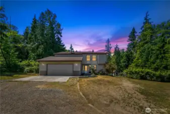 2 car garage attached