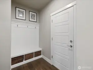 Entry from Garage