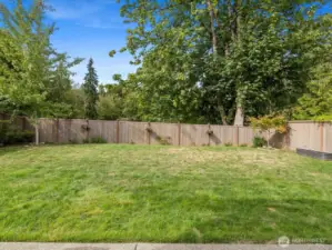 Backyard Facing Green Belt