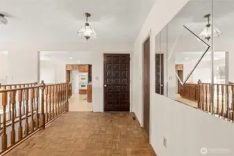 Entry - reverse view