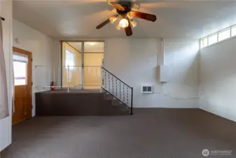Picture taken before moving in.