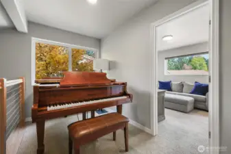 Great upstairs loft.