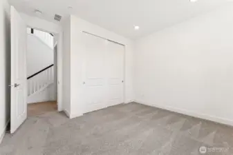 Model - Not Actual home - Bedroom on the main