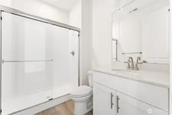 Model - Not Actual home - bathroom on the main