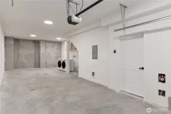 2 car spacious tandum garage