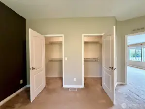 Primary Bedroom w/Double Closets