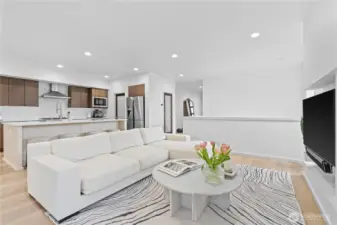 The flowing layout is great for entertaining and easy living!