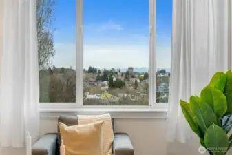 Excellent views looking over Wallingford.