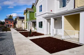 Community view facing home.