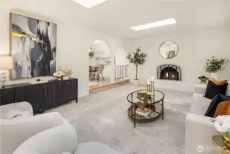 Space for large gatherings