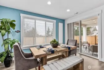 Photos from model home in previous community-features/finishes will vary