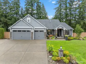 Trinity Ridge is a charming gated community off Rosedale sitting on a third of an acre with an open space buffer behind the home for added privacy.