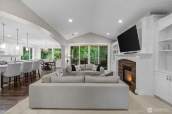 The elegant architectural lines throughout each room create a space that feels both timeless and sophisticated.