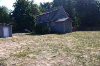 Back of main house