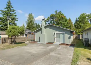 Welcome home!  Off-street parking in front of home.