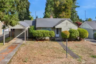 Street view of home.