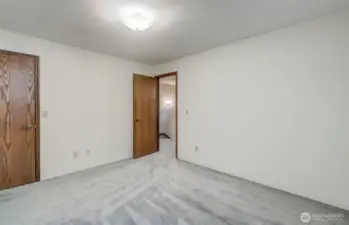 Bedroom #1 upstairs boasts a walk-in closet!