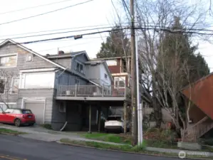 Deck for the Main Floor Unit