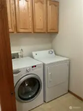 Upstairs laundry Room