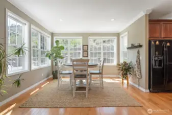 Breakfast Nook off Kitchen