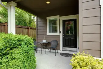 Covered Porch Entry