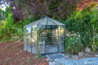 Like to garden?  You will love having a greenhouse!