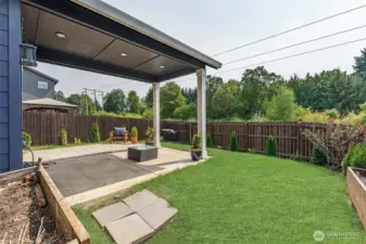 Backyard Covered Patio