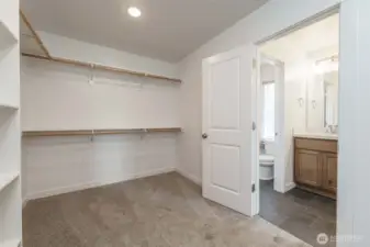 Primary Walk-in Closet