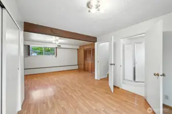 Downstairs rec room